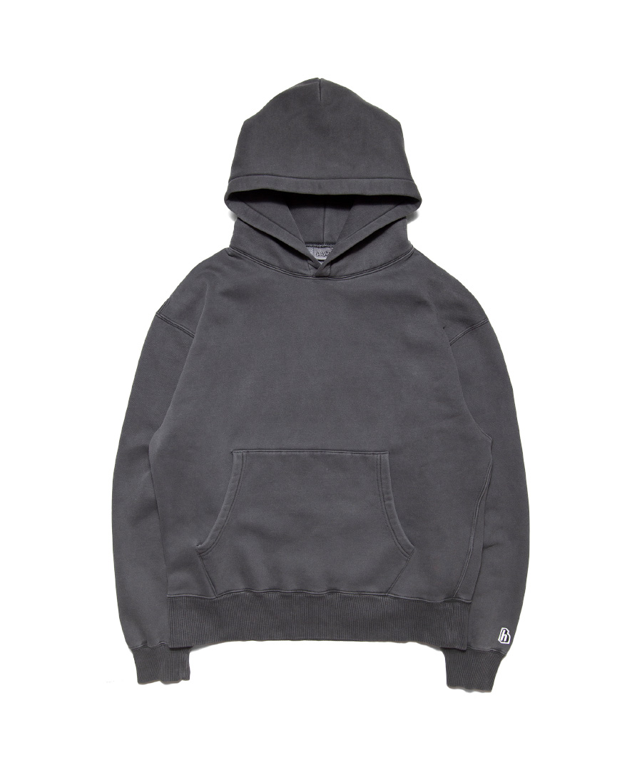 画像1: HAIGHT / PIGMENT DYED PLAIN HOODIE (1)