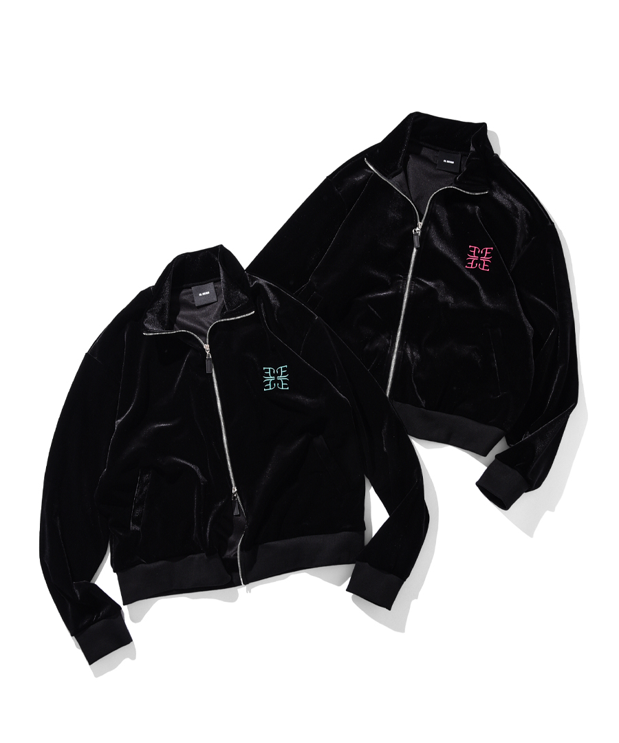 画像1: EL REIGN(エルレイン) / FRAGMENT LOGO VELOA JACKET (1)