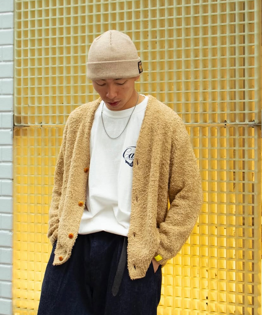 画像1: CALEE(キャリー) / × EYYA KNIT C/F CARDIGAN (1)